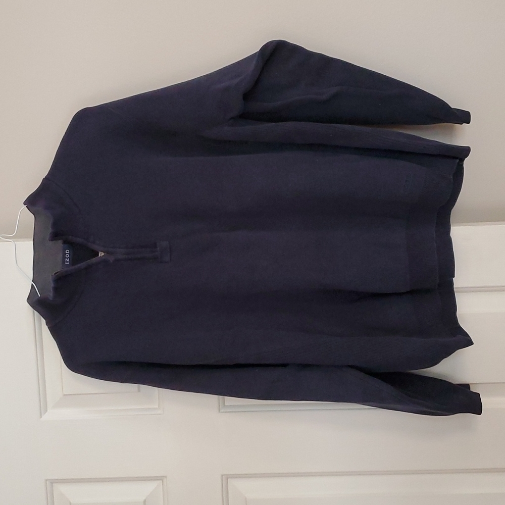 Izod Men's half zip sweater
